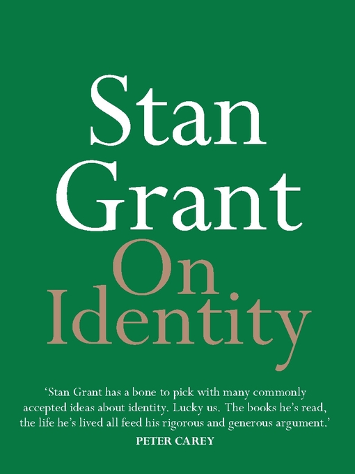 Cover image for On Identity